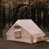 Oxford Cloth Inflatable Tent Waterproof Sun Protection Large Space Thickened Anti-mosquito Tents Camping Nature Hike Tents