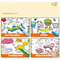 Graffiti Scroll Canvas Transportation Hand-drawn Painting Drawing Paper Graffiti Extra Long Painting Roll Gift