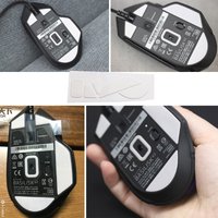 Professional Mouse Skates Easy to Install Design for Basilisk V2 Mouse Feet/Skates Replacement H8WD