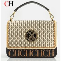 Solid Design Shoulder Bag Dark Letter Embossed Ladies Party Bag Exquisite Luxury Brand Fashion Vintage Design Handbag Classic