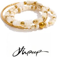 Yhpup 67mm Exclusive Handmade Jewelry Acrylic Resin Beads Bracelet Bangle Waterproof Stainless Steel Arrivals Jewelry