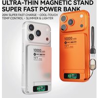 Magnetic Power Bank Wireless Fast Charging LED Display Portable Battery Charger For iPhone Samsung Xiaom for MagSafe