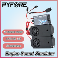 10 Kinds of Sound Replacement Engine Sound Simulator for 1/10 1/8 1/6 RC Model Car Crawler Buggy Racing Accessories