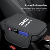 Car Interior Accessories Armrest Box Height Increase Pad Storage Bag Center Console Protector Cover For New Dacia Duster Logan