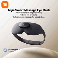Xiaomi Mi Smart Massage Eye Mask, 3D Blackout Heat Therapy SPA Vibration Zone Massage 800mAh APP Control 100g Lightweight