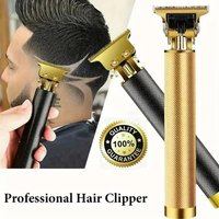 Vintage Electric Barber Shaver Cordless USB Charging Portable Hair Cutting Machine Hair Trimmer Clipper for Men New Hot Sale