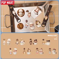 POP MART POP BEAN Coffee Factory Series-Decoration Charm 1PC/8PCS Blind Box