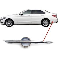 Rear Bumper Chrome Decorative Strip W205 2014-2018 For Mercedes Benz C Class
