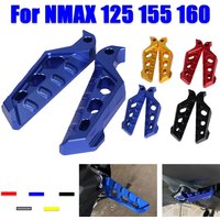 Motorcycle Rear Passenger Footrest Footpegs Foot Pegs Rest Pedals For Yamaha NMAX 155 160 125 N-MAX NMAX155 NMAX125 Accessories