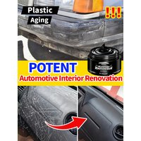 Reparaturpaste für Kratzer in Kunststoff und Leder im Autoinnenraum, Anti-Aging-Paste, Polier- und Renovierungsset für Autoreifen, Sitze und Lenkrad