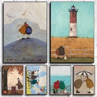Sam Toft Abstract Movie Poster HD art sticky wall waterproof home living room bedroom bar aesthetic decoration