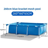 Collapsible PVC Inflatable Pool - Kids Outdoor Swimming Pool | Easy Storage Kiddie Swim Pool