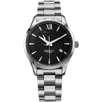 BERNY Men's Mechanical Watch Automatic 100% Original Top Movement Calendar Luminous Hands Waterproof Clock Wristwatch for Man