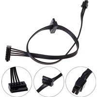 Mini 4 Pin To SATA Power Supply Cable For Computer Main Board Interface Small 4Pin To One/Two/Three SATA SSD Power Supply Cable