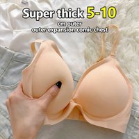 Summer 10CM Seamless Bralette with Light Fluffy Straps good quality women bra underwear Women's Vest Style Bra Cover