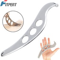 Stainless Steel Gua Sha Guasha Plate Massager Tool Scraper Physical Therapy Loose Muscle Meridian Massage Machine Spa Board Tool