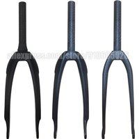 BMX Race Fork 20x1 1/8"~1 1/2" Tapered / Straight Carbon Front Fork 20mm Thru Axle 10mm QR 20 inch / 24 inch Forks