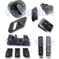 OEM For VW Golf 7 headlight switch Door glass door lock dual flashing light driving mode radar OFF SET OPS AUTO HOLTO switch