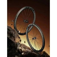 AliExpress ELITEWHEELS ENT GRAVEL 2.0 UD Matte Raw Carbon Gravel Wheelset 28mm Inner Width Tubeless Ready 4-Pawl POE 120 Ratchet Hub
