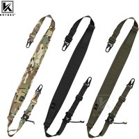 KRYDEX Tactical Modular Sling 2 or 1 Point Shoulder Strap 2.25'' Padded Quick Pull R-ifle Slingster Belt Hunting Accessories