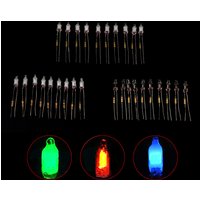 10Pcs Neon Light Bulbs 4*10mm 5*13mm Main Power Indicator With Resistance 220V Red/Blue/Green