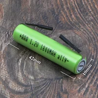 2PCS 1.2V Rechargeable Battery For Braun Hair Clipper HC5010 HC5030 HC5050 HC5090