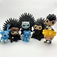 Anime Toy Daenerys Targaryen Jon Snow Tyrion Lannister Night King Stag Patronus Figure Collection Model Toys Gift