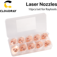 Cloudray 10PCS Raytools Dia.32mm H15 Caliber 0.8-6.0 Single/Double Layers Welding Laser Nozzles for Fiber Cutting CNC Machine