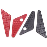 Motorcycle Accessories Front Foot Brackets Wing Triangle Glue Rubber Pad for Honda Hornet 250 Hornet 600 Hornet 900