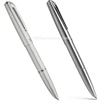 Majohn Ti200 Titanium Alloy Metal Fountain Pen Fine Size / 14K Gold 0.5mm With Converter Office Business Writing Ink Smooth Pen
