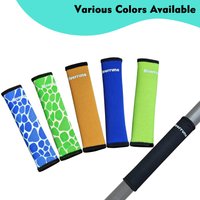 Non-Slip Kayak Paddle Grips, Blister Prevention Rubber Handle Covers for 31mm/1.22in Take-Apart Paddles Accessories