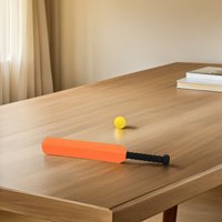 2Set Portable Cricket and Baseball Bats for Kids Lightweight Beginner Friendly Sports Equipment for Indoor Outdoor