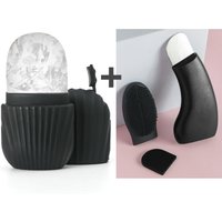 2Pcs Face Cube Ice Trays Blackhead Remover Portable Massage Cube Ice Facial Pore Tightening Care Ice Mold Pimple Pore Cleaning