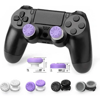 2Pcs Hand Grip Extenders Caps for PS4 PS5 Game Controller Gamepad Thumb Stick Grips High/Low Rise Covers For PS4 5