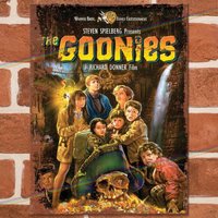 GOONIES Movie Metal Signs Man Cave Shed Garage Bar Pub Retro Vintage Tin Sign UK-Aluminum