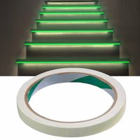 Fluorescent Tape Glow in the Dark High Brightness Safety Egress Markers Glow in the Dark Duct Tape Versatile Green Fluorescent