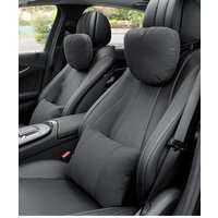 Neues S-Klasse Weiches Auto-Kopfstützen-Nackenkissen, Universell Einstellbare Auto-Nacken- und Lendenkissen, Auto-Innenausstattungszubehör