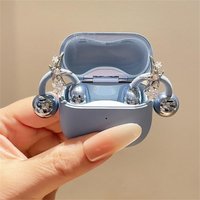 1 Pair Star Themed Ear Clip Embellishment Zircon Detail Earbuds Ornament For Freeclip Wireless Equipment H8WD
