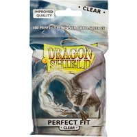 Dragon Shield Inner Sleeves Clear Standard Size 100ct Card Protectors Individual Pack for Tabletop Games