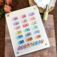 KAISE 2026 Beauty Expo New 18 Colors Designer Cat Eye Nail Gel Set High Quality Fashion 15ml Non-toxic UV Gel Salon Bottle