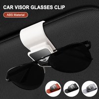 Auto Sunglasses Holder Sun Visor Clip glasses Storage For MINI Cooper One JCW Works Clubman R55 R56 F55 F56 R57 R58 R59 R60 R50