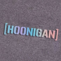 49x10.5cm Reflective Car Sticker Waterproof Non fading Decal For Car Window Body Decoration Letter Personalized Sticker