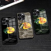 B-Bass-Pro-S-shops Phone Case For IPhone 17 Pro Max 16 15 14 Pro Max 13 11 X Xs Xr 8 7Plus Glass Cover