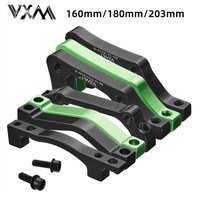 MTB Bike Disc Brake Rotors Front Rear 180mm 203mm Caliper Adapter Aluminium Alloy Post