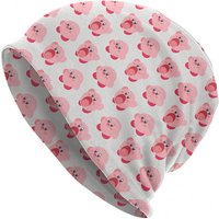 Kawaii Kirbys Caps Video Games Casual Adult Street Skullies Beanies Hats Summer Warm Dual-use Bonnet Hat