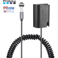 PD USB-C DMW-BLK22 Dummy Battery Power Adapter For Panasonic Lumix G9 DC-S5K DC-S5 GH5S GH5 II GH6 Camera Charger