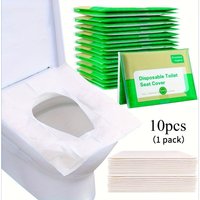 10/30 disposable flush toilet seat covers and portable sanitary pads for travel and hotel use