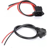 AliExpress DIVEDEER Male Female Scooter Copper Core Cable Plug Socket Electric Tricycle Vehicle Charging Port Head E-bike Charging Wire Connector