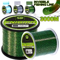 Thornsline 3000M 5D Invisible Spot Fishing Line Speckle Bionic Fluorocarbon Coated Nylon Super Strong Carp Line Sinking Pesca