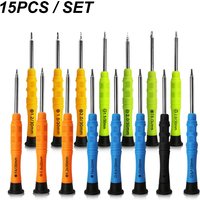 15PCS Mobile Phone Repair Tools Hand Tool Kit Opening Pry Bar Screen Spudger Opening Screwdriver Screw driver Disassemble Kit fo